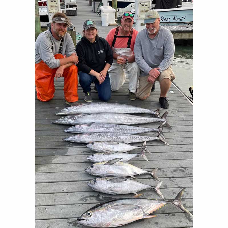 Captain Jay Baisch, Kelly Baisch and co. with a big haul 