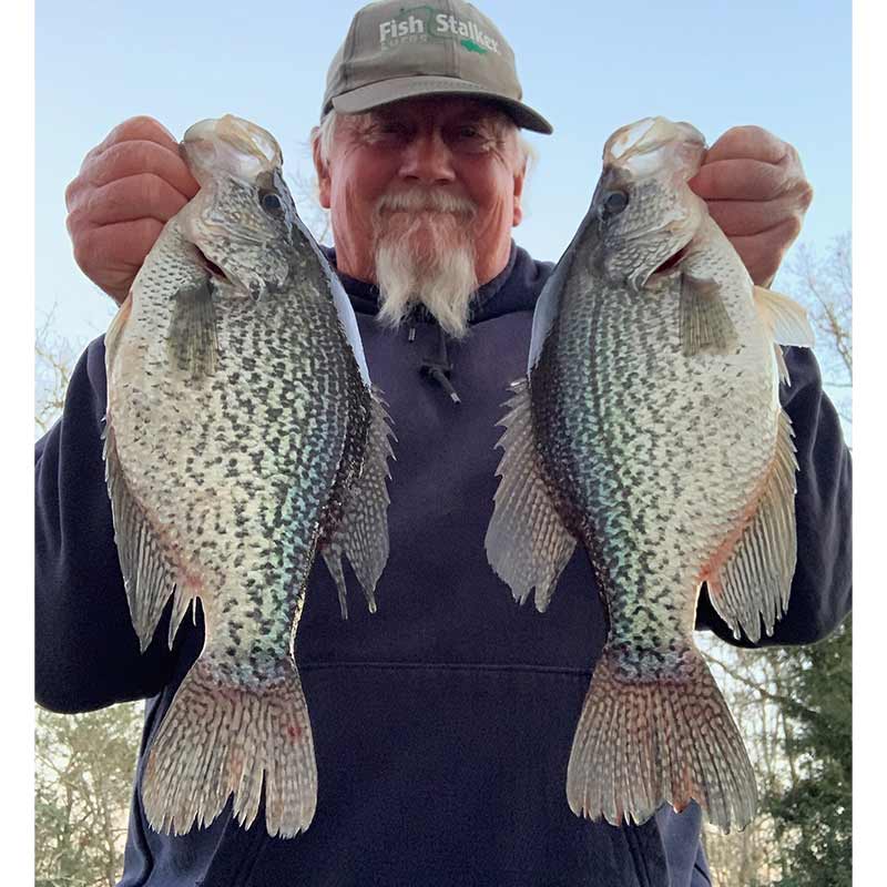 Will shows off a couple of good ones caught earlier this week