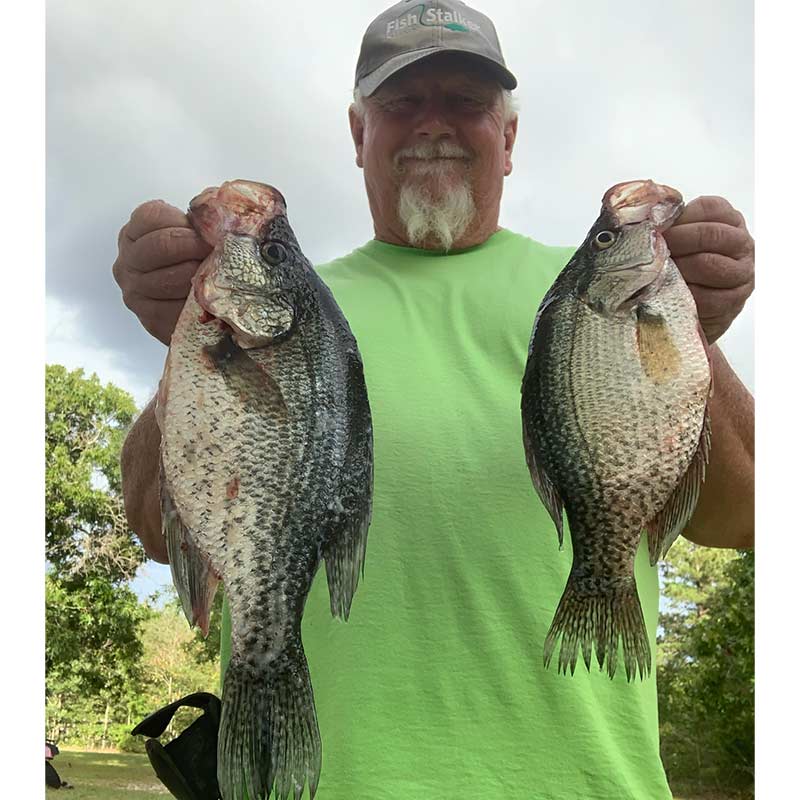 Will Hinson with a slab and its buddy