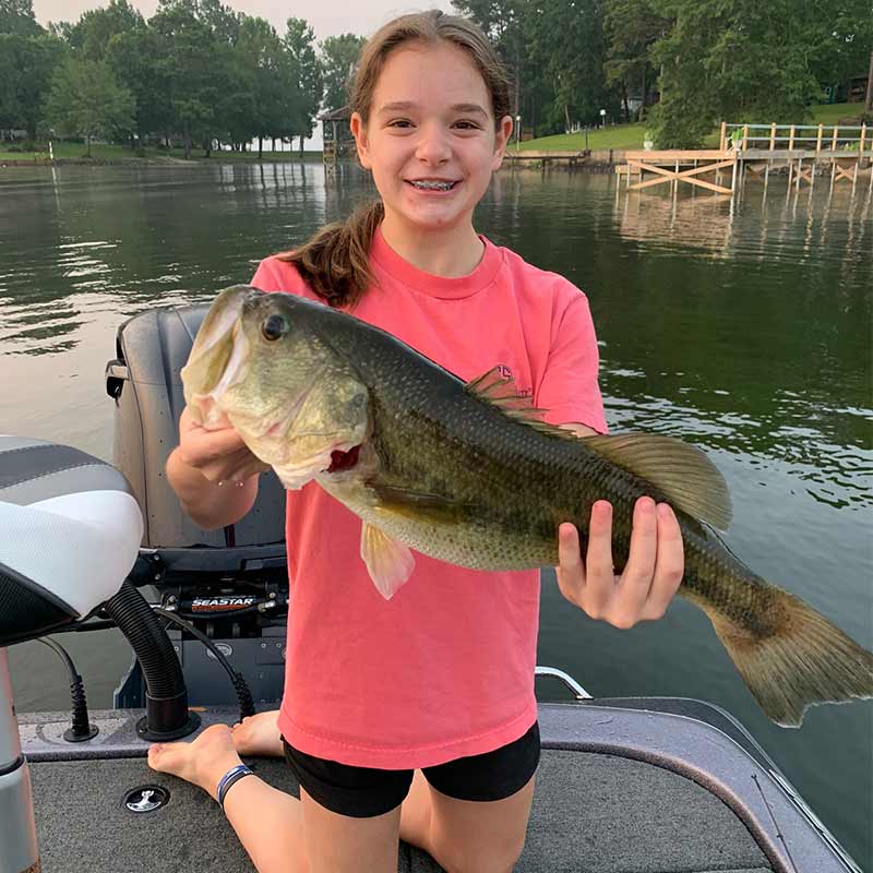 Sarah Rodgers with a really good one caught this week