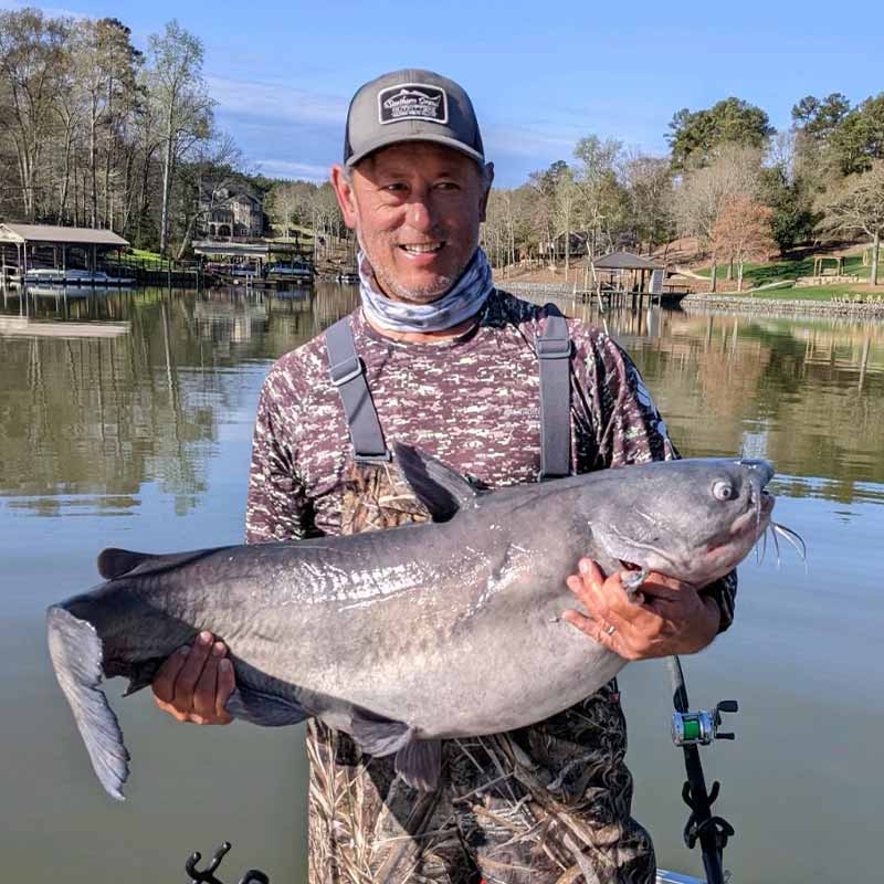 Captain Rodger Taylor with a good one caught this week on Wylie