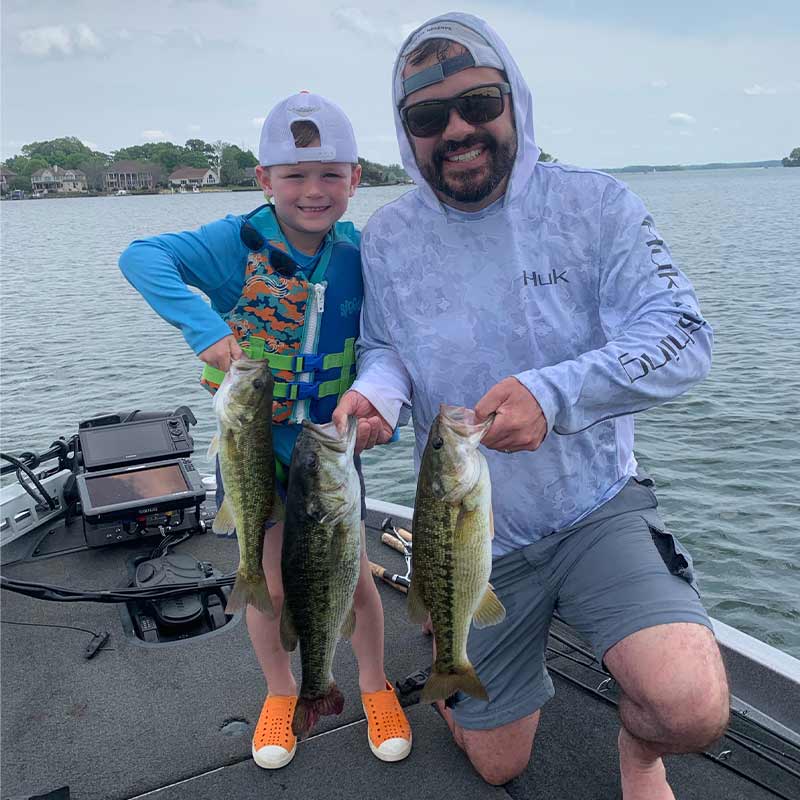 Reid McGinn but his nephew and brother-in-law on these nice fish