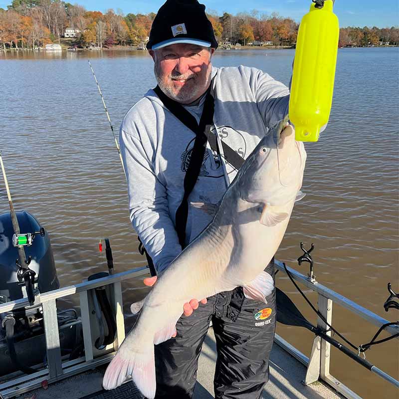 A nice blue caught with Captain Rodger Taylor 