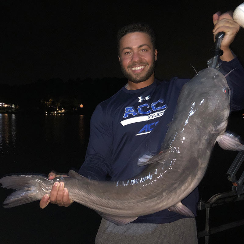 Buck caught this 24-pounder Sunday on Captain Rodger Taylor's boat 