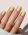 Picture of Lemon Sprint Square Nails