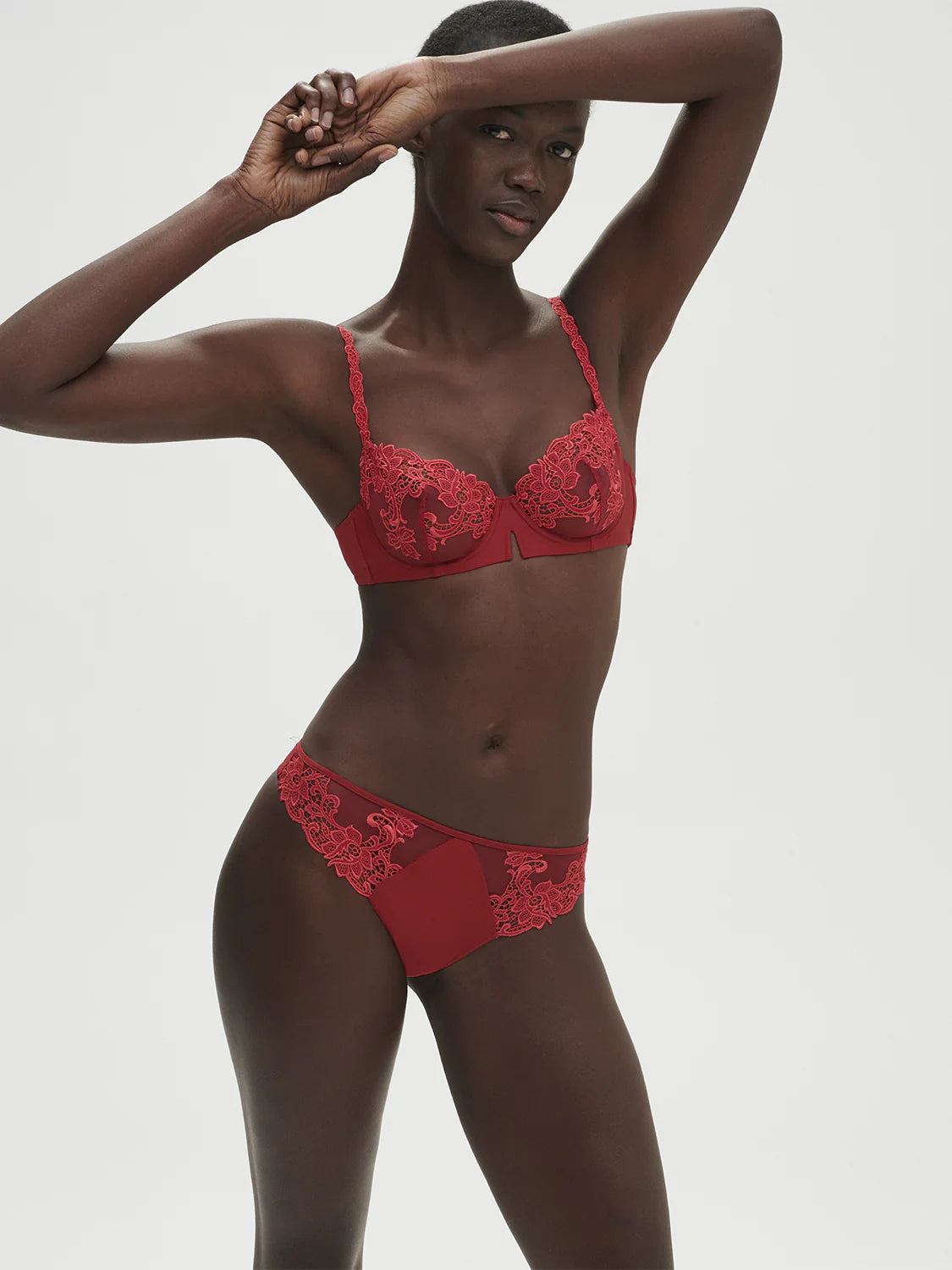 Saga Demi Cup Lace Bra –