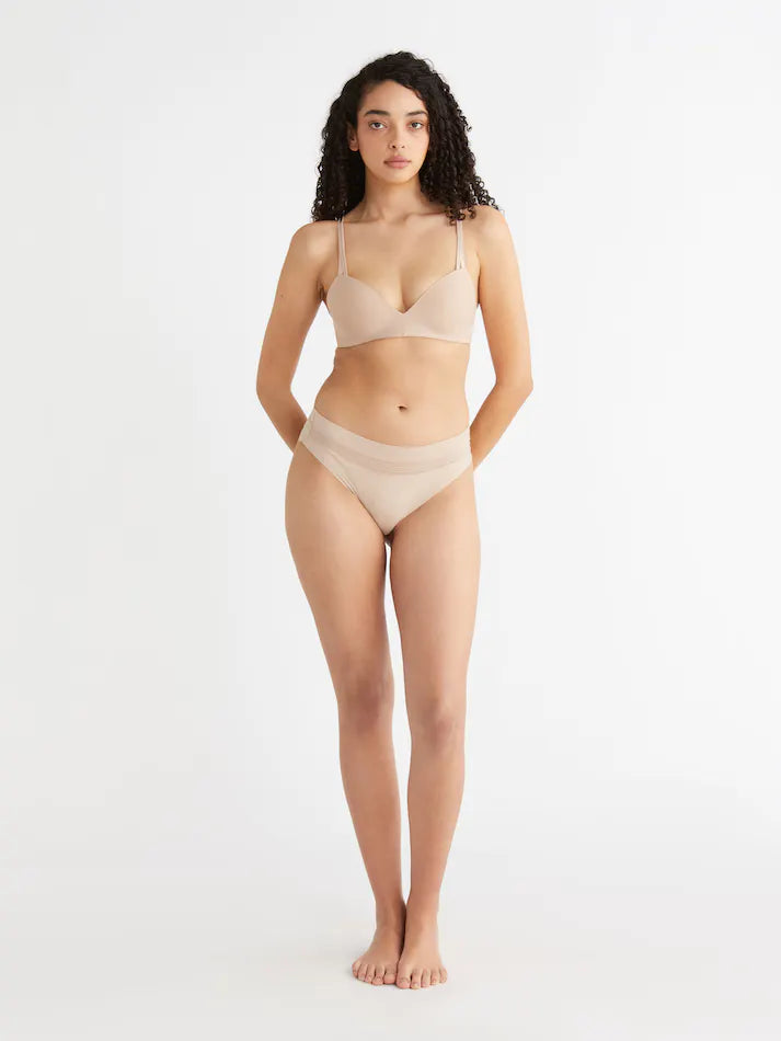 Kayser Women's Brazilian Push Up Bra - White - Size 12A