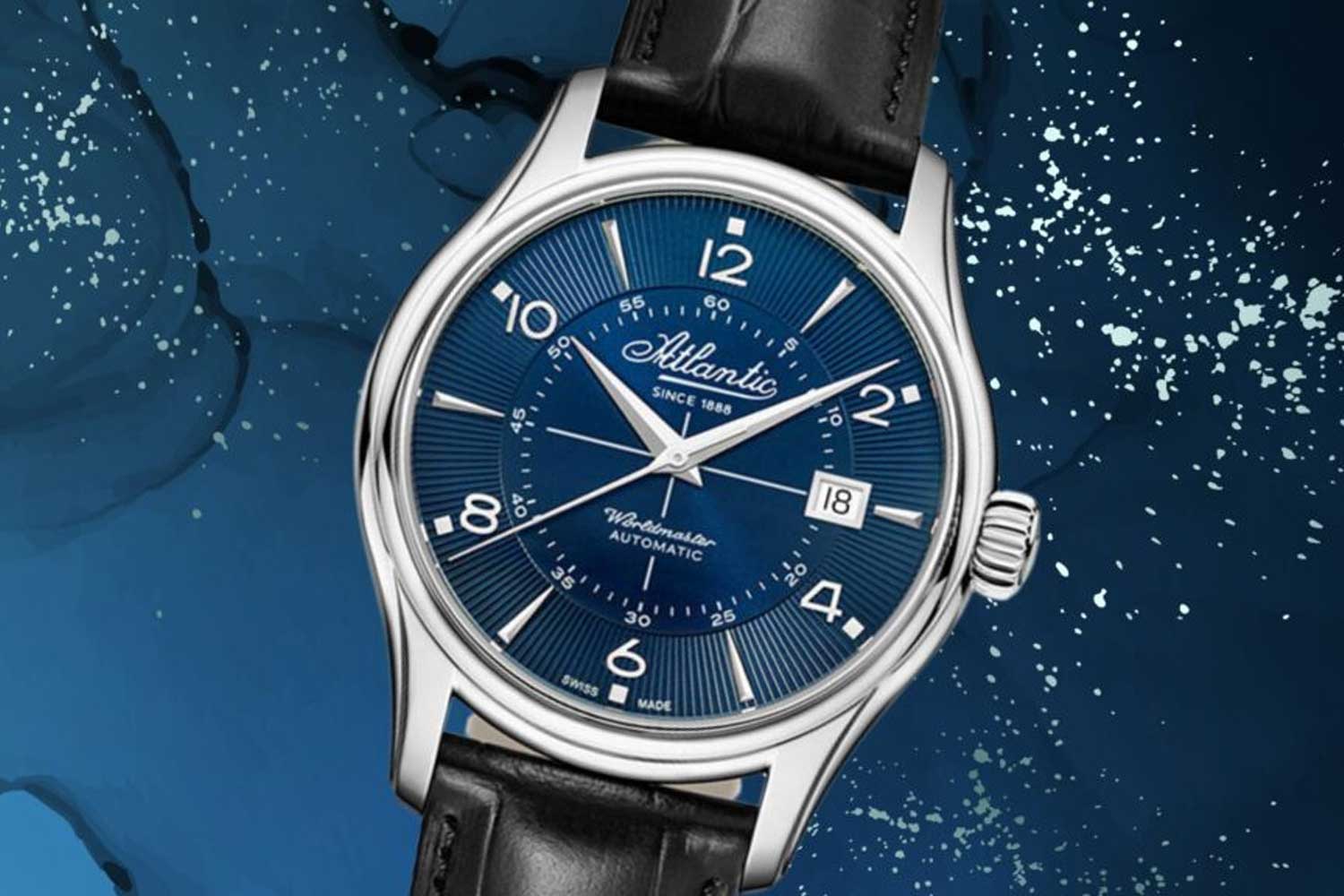 Atlantic Worldmaster 1888 Automatic 40mm | Blue Steel