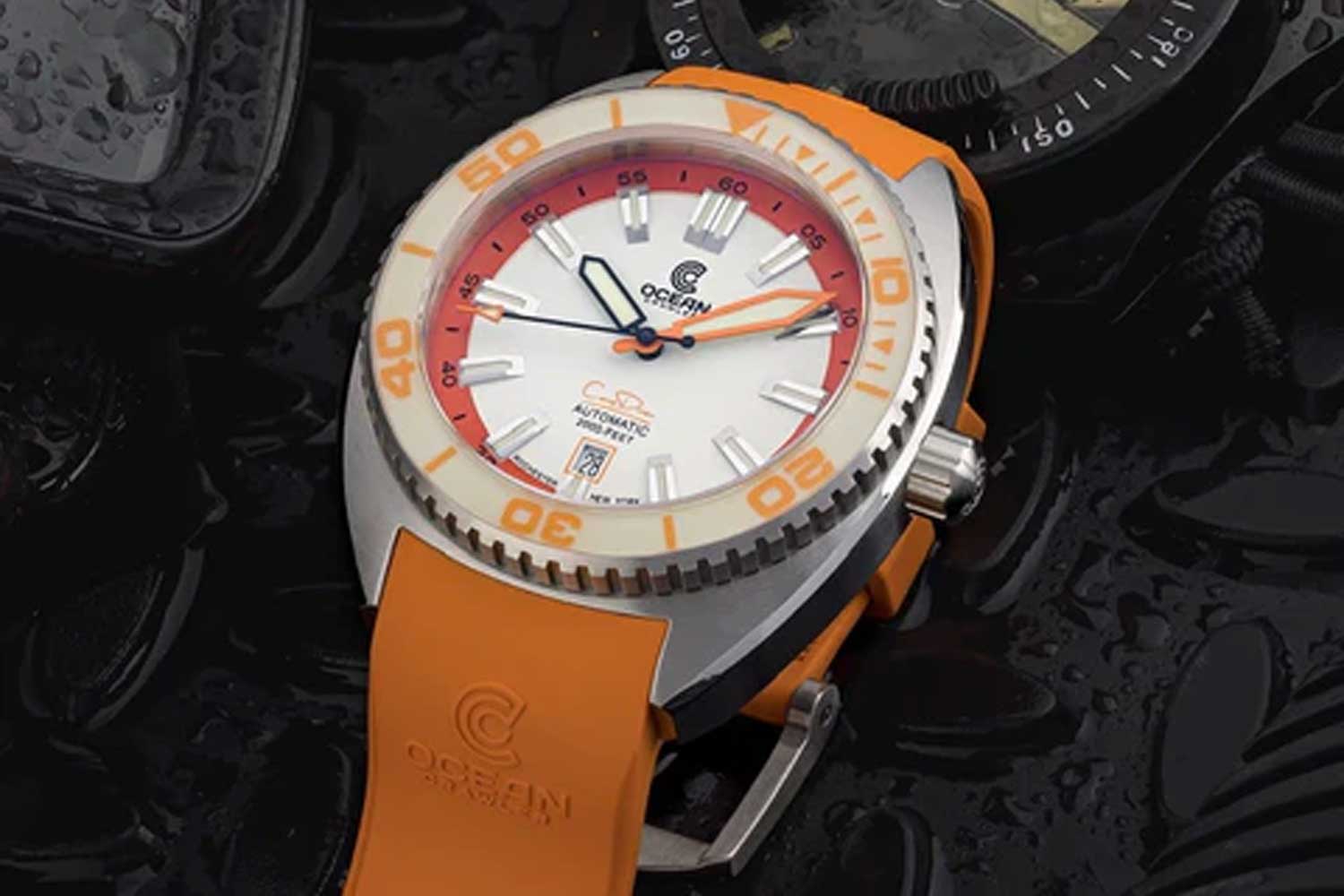 Ocean Crawler Core Diver - Spring Time 2024 - Full Lume Orange