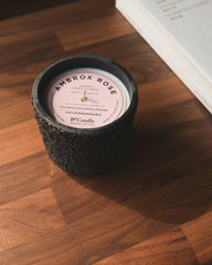 ambrox rose scented candles