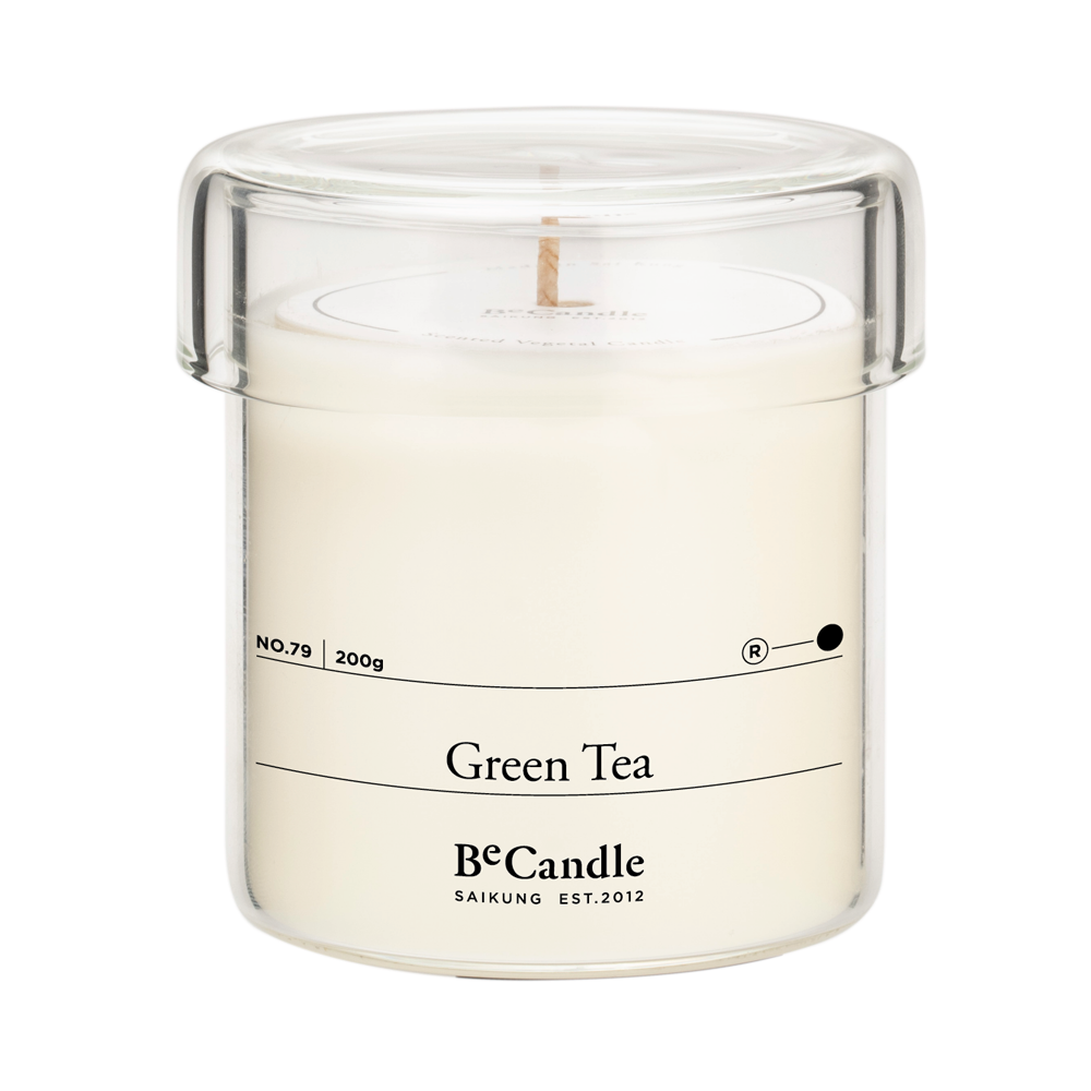 Scented Candle, 200g - No. 79 Green Tea - BeCandle product image