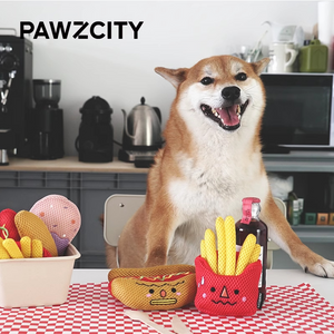 PAWZCITY わんわんハッピーセット｜フライドポテト・ホットドッグ・アイスキャンディー