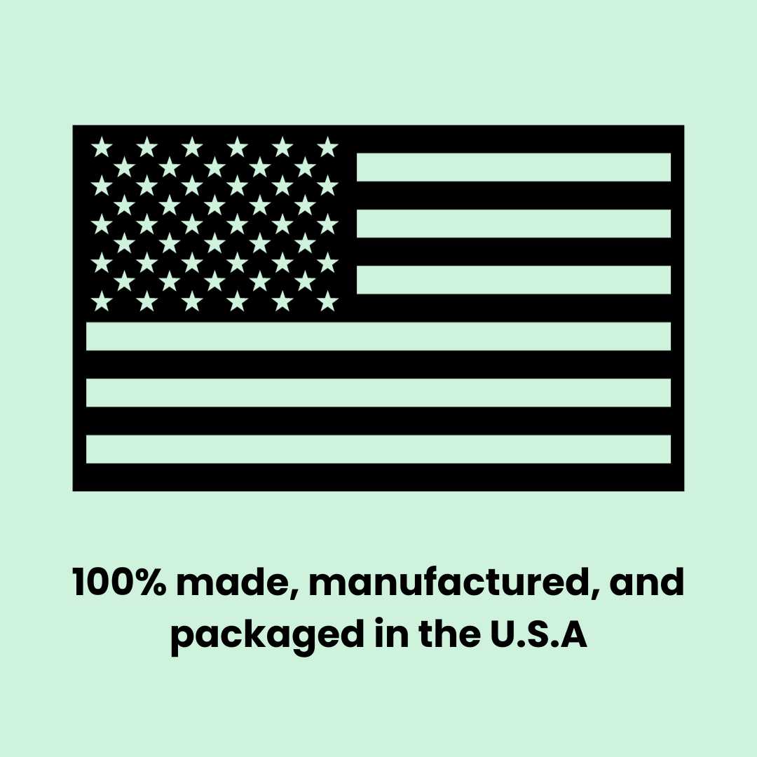 Made and Packaged in the USA