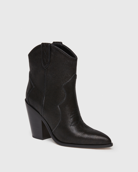 Porter Ankle Boot - Black Leather, Image2