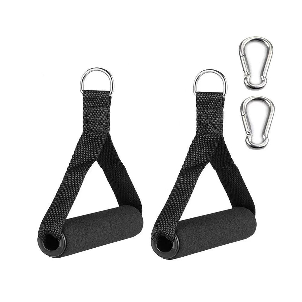 Resistance Bands Handle Bar Attachment Station Fitness Pulley Strap Exercise
