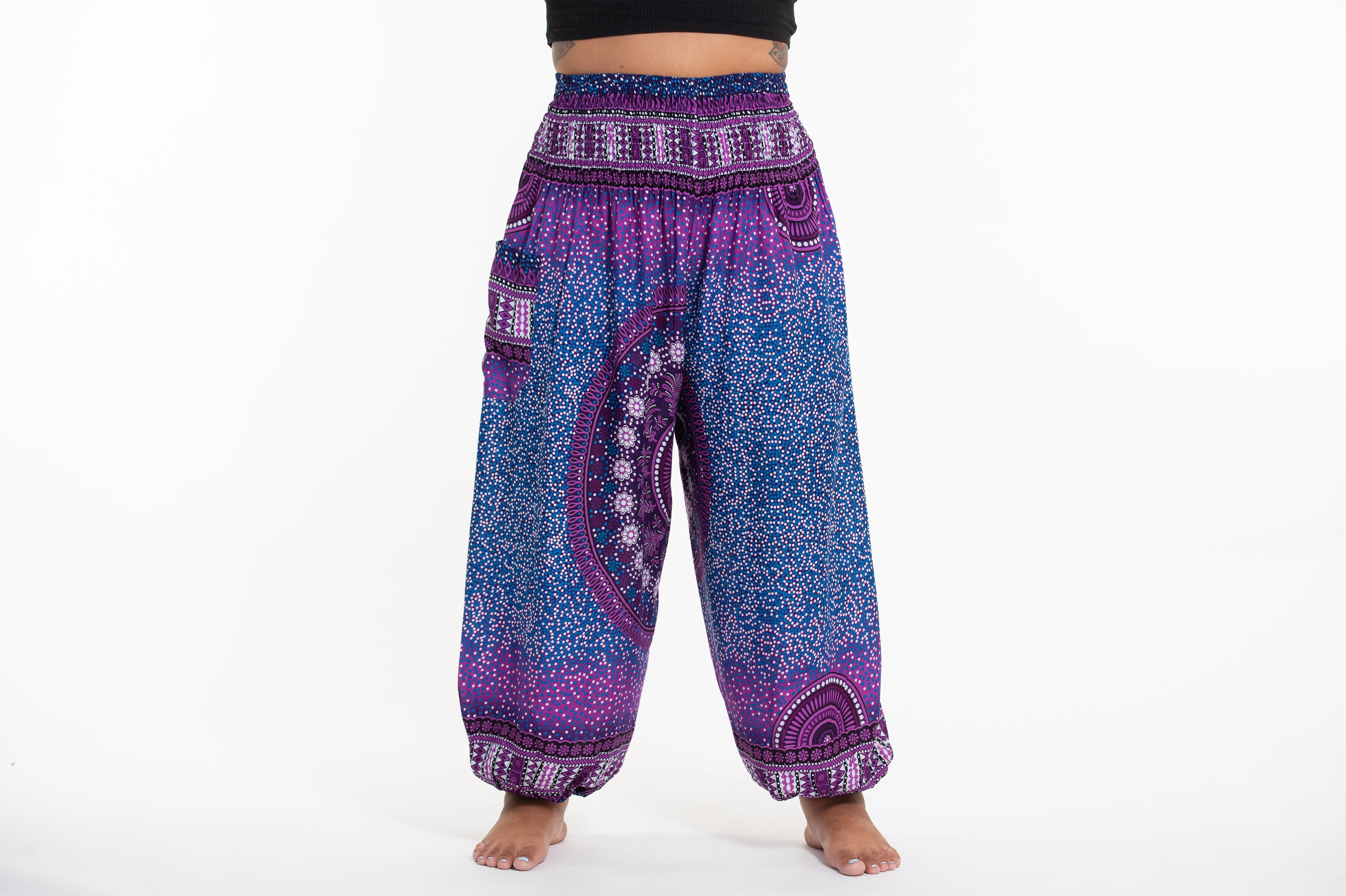 Buy [Black, 28-30] New Ladies Womens Plus Size & Big Size Harem Slouch  Trousers Full Length Stretch Casual Pants Sizes 12 - 30 Online at  desertcartSeychelles