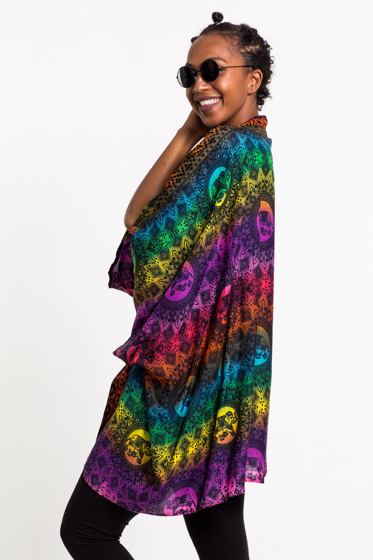 Rainbow Swirl Ultimate Harem Pants – Dimple's Dyes