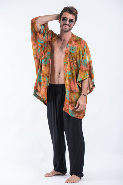 Tie Dye Ohm Kimono Cardigan in Sunset – Harem Pants