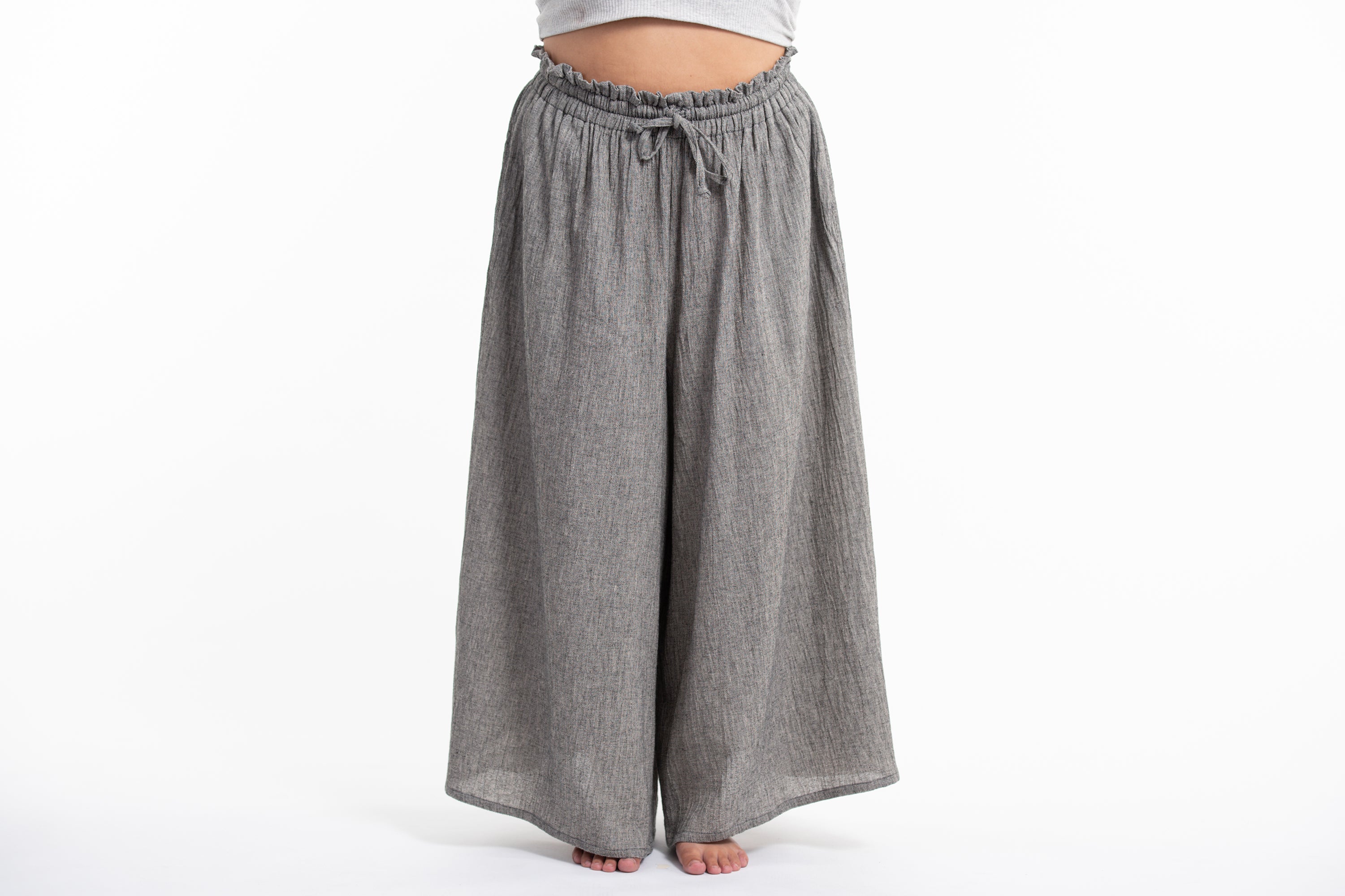 Linen Cotton Palazzo Pants