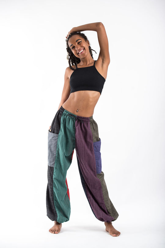 Elastic Waist Drawstring Yoga Pants – Harem Pants