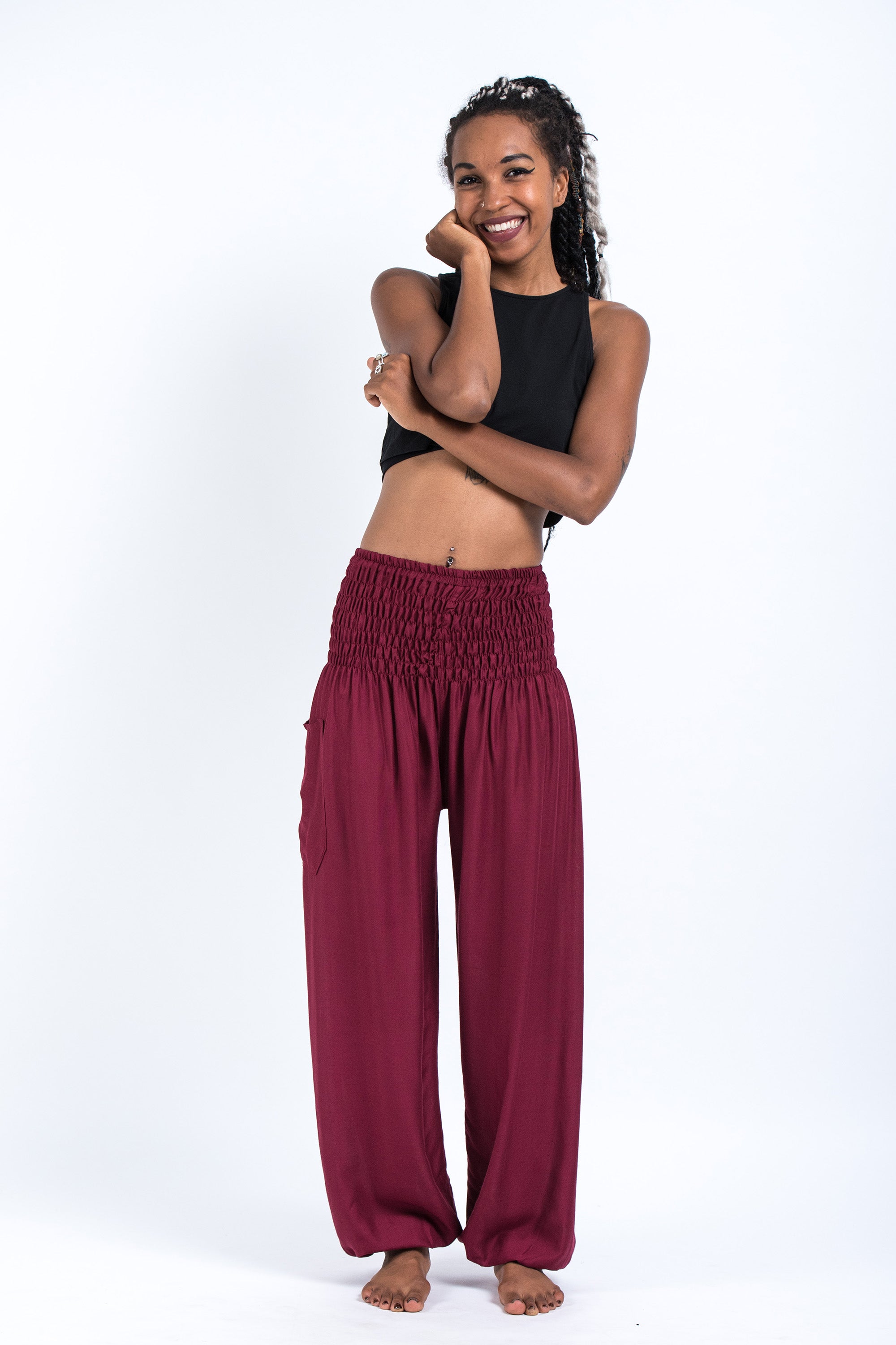 Single color ladies harem pants