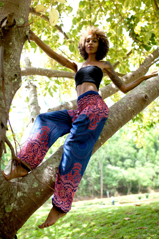 likemary Harem Pants for Women - Genie Pants - 2 in 1 Convertible Harem  Jumpsuit - Hippie Pants - Boho Pants Peacock Print Aqua Blue & Pink Reg :  : Clothing, Shoes & Accessories