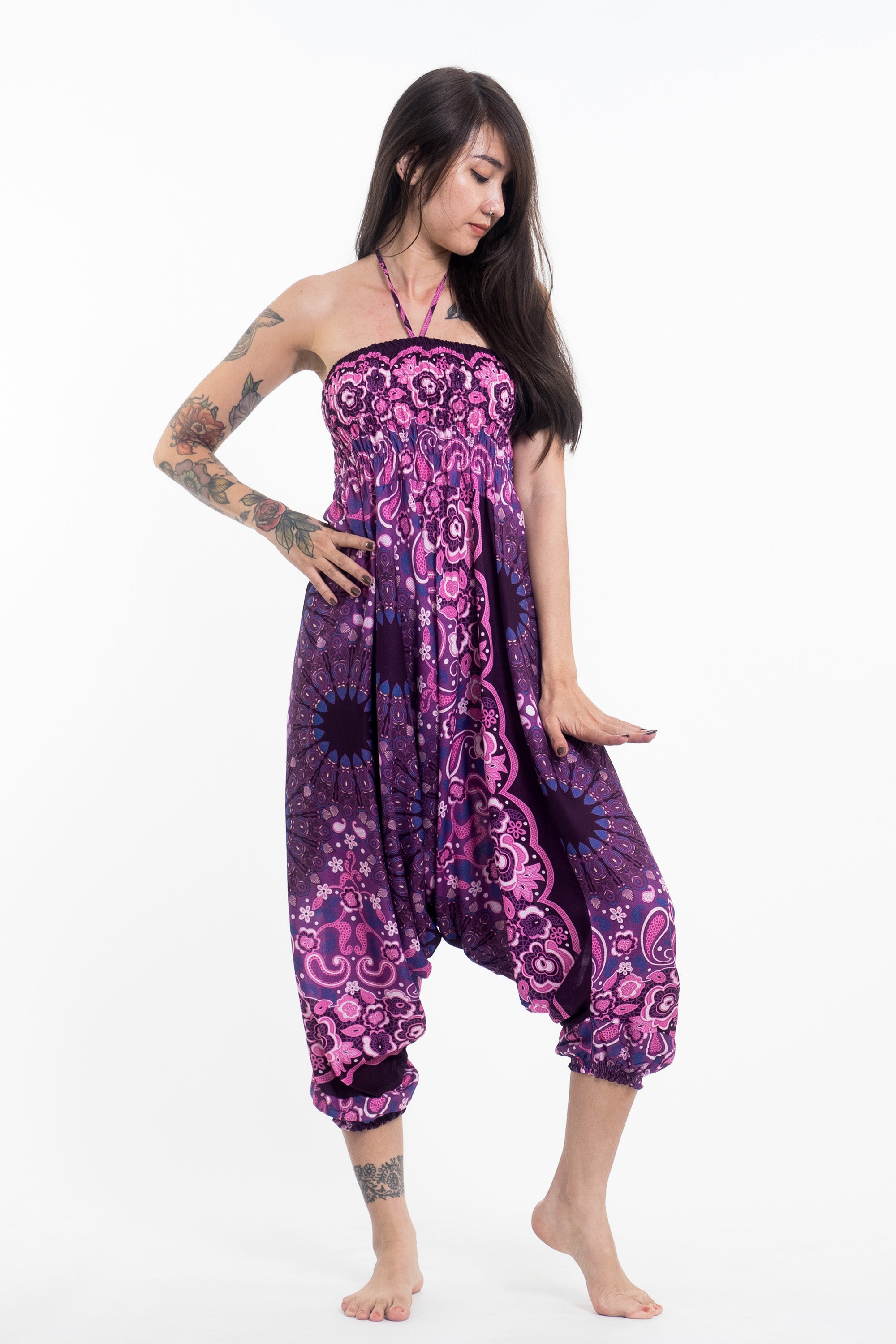 paisley harem jumpsuit