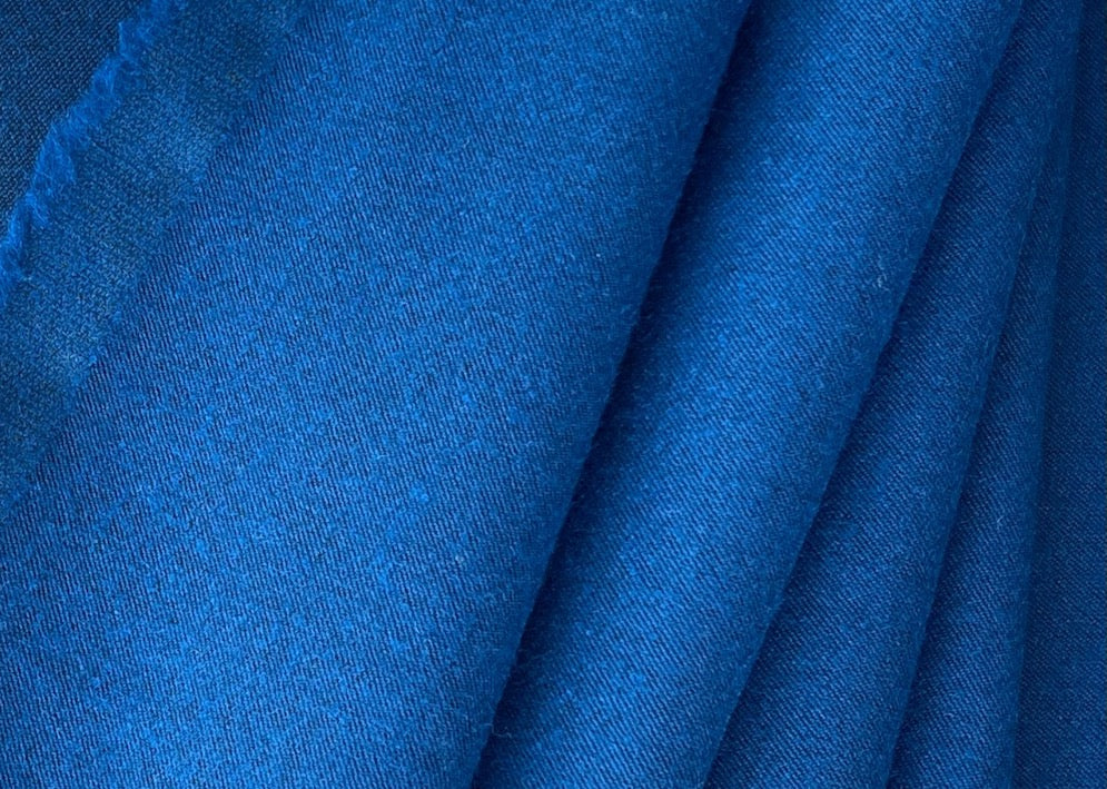 Blue Wool Ribbed Jersey Knit Fabric: 100% Wool Fabrics from Italy by  Marioboselli Jersey, SKU 00057237 at $5900 — Buy Wool Fabrics Online