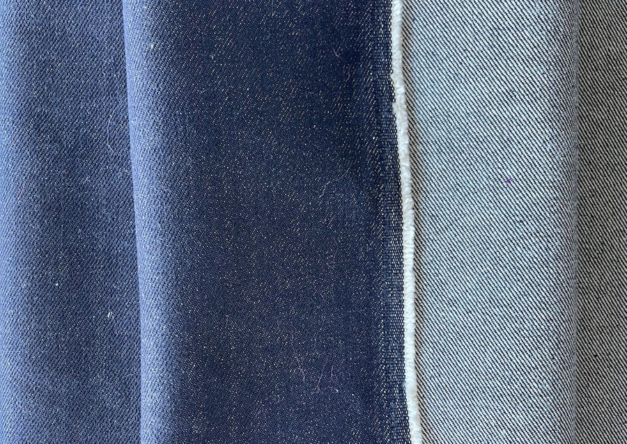 Cotton Fabric, Rich Indigo Cotton Denim Twill (Made in Japan) – Britex  Fabrics