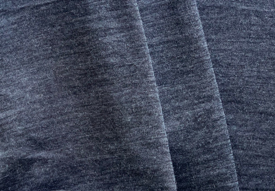 Luxurious Heathered Shell Grey Silk Jersey Knit (Made in Italy) – Britex  Fabrics