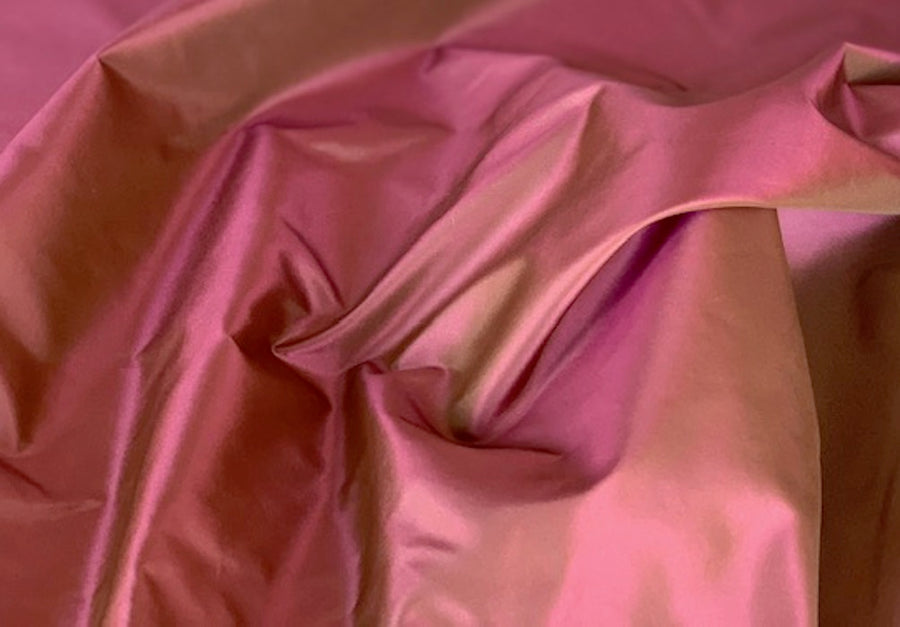 Classic Pink Silk Taffeta - Renaissance Fabrics