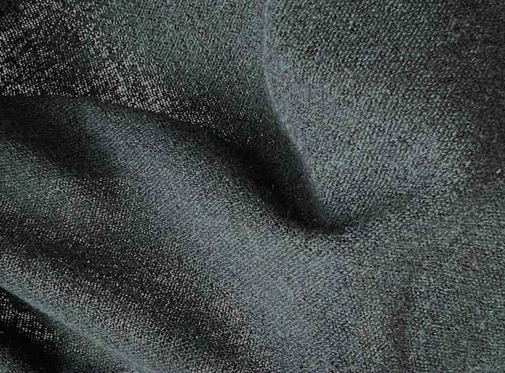 wool Fabric, Cream and Black Wool Blend Tweed Bouclé (Made in Spain) –  Britex Fabrics