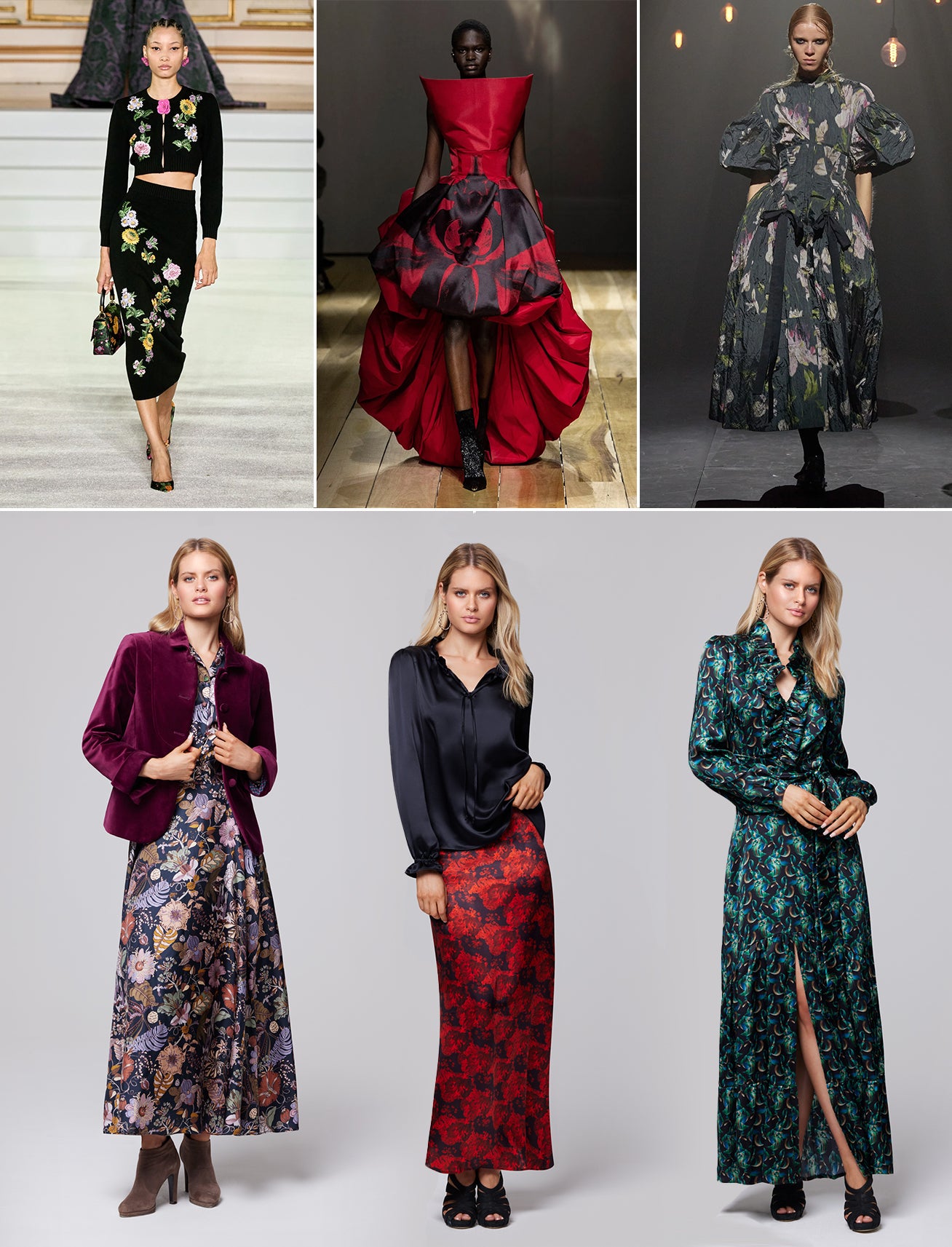 ridleylondon-customised-dark-winter-floral-silk-maxi-dress-maxi-skirt-autumn-winter-fashion-trends-2023