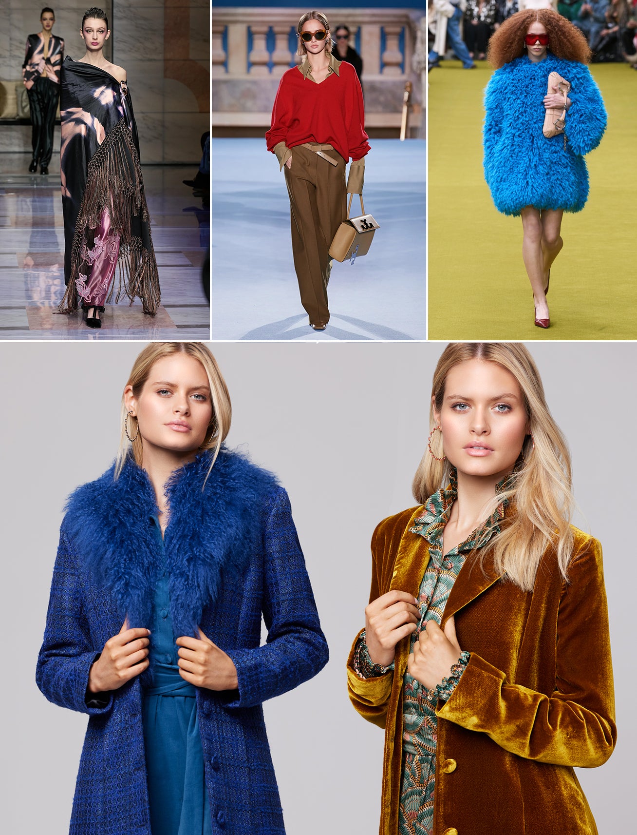 ridleylondon-tailored-cosy-tweed-maxi-coat-with-fluffy-furry-colar-and-customised-velvet-maxi-coat-fashion-trend-images-autumn-winter-2023