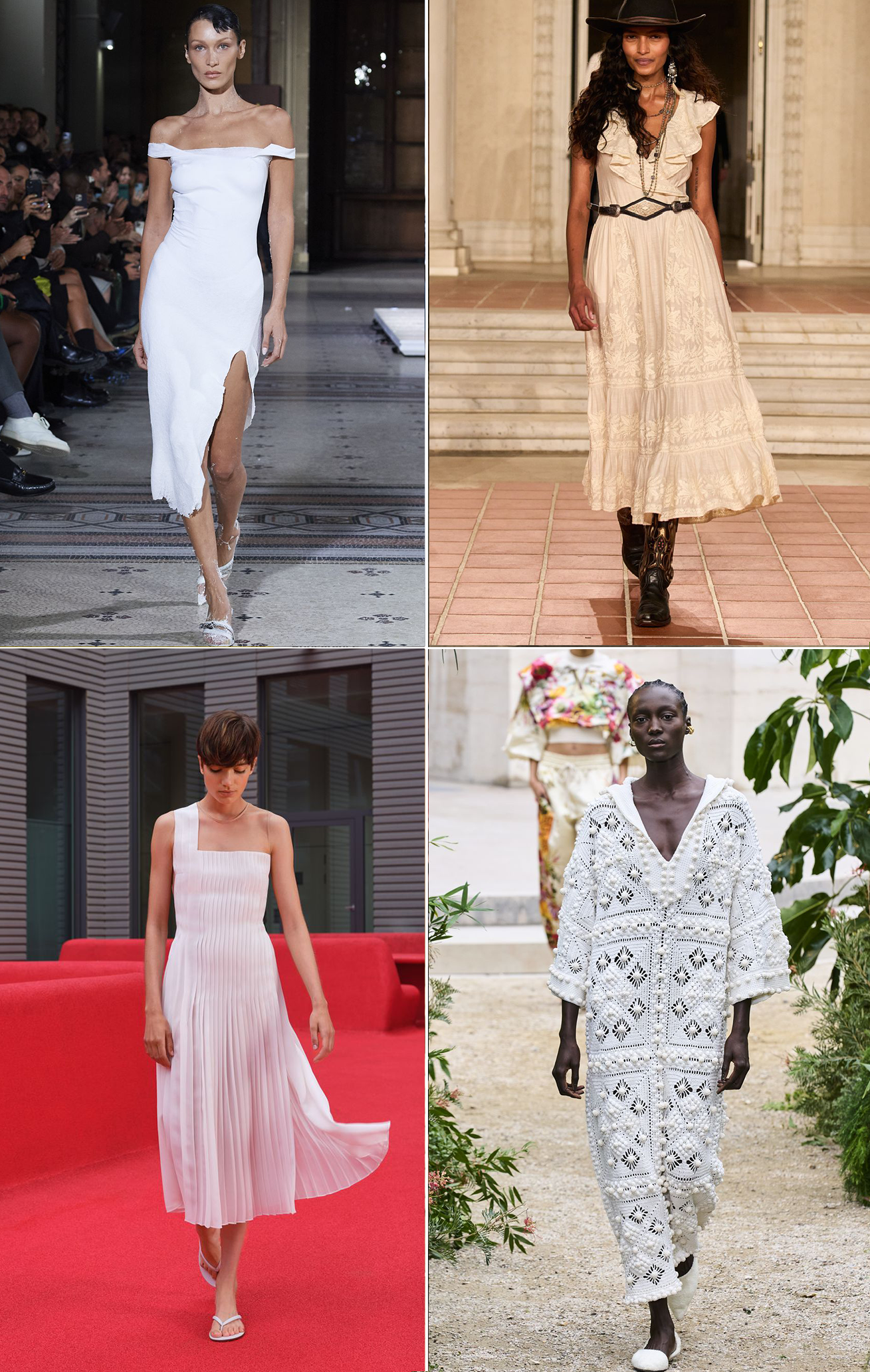 Ridley London - blog - Spring 2023 white midi dress