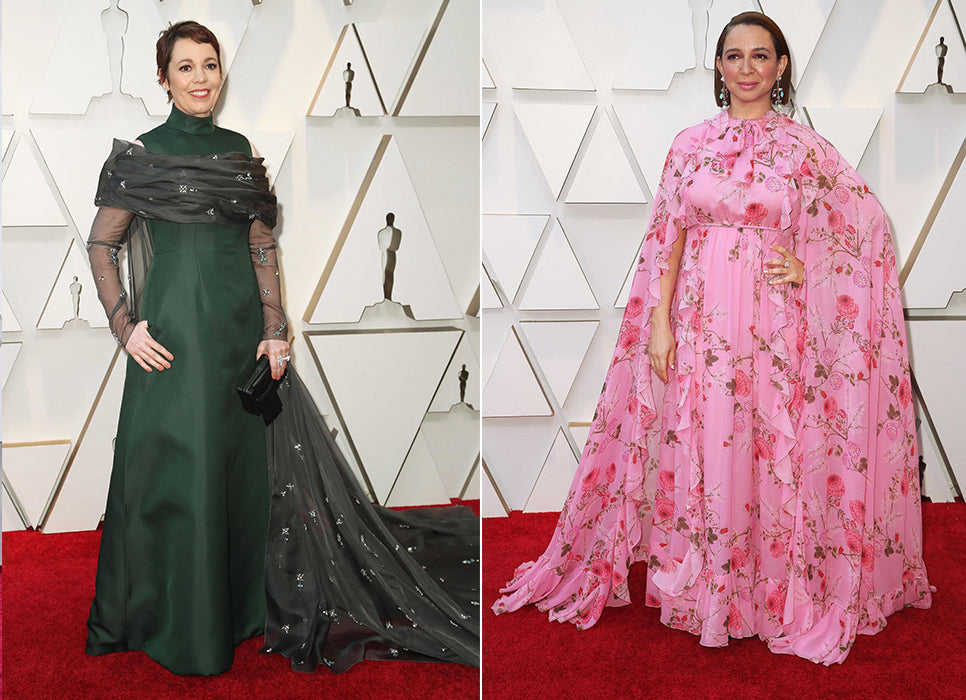Oscars 2019 red carpet floral dresses