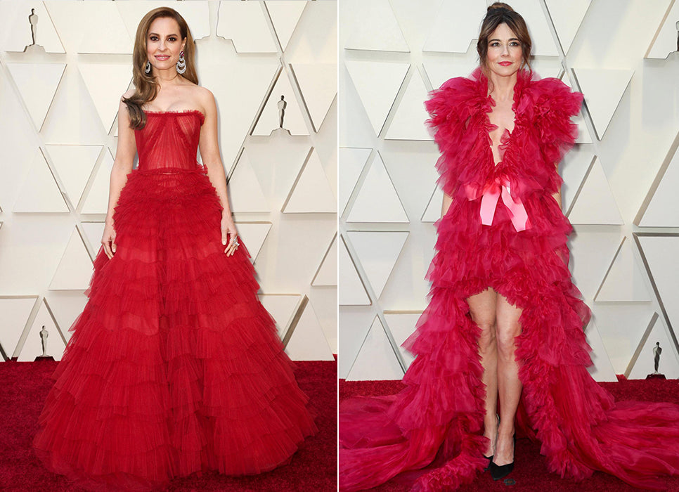 The Oscar Red Carpet- silk tulle dresses