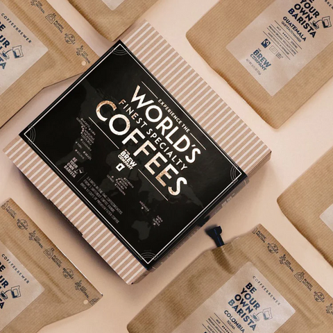 Un coffret des meilleurs cafés du monde