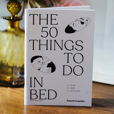 Un carnet de 50 choses à faire au lit