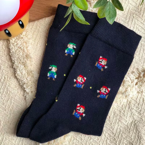 Chaussettes Mario & Luigi