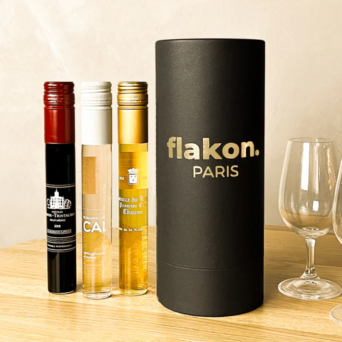 Un coffret de dégustation de vins français