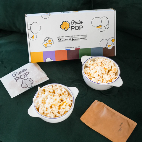 Box Popcorn Sucrée sans additif