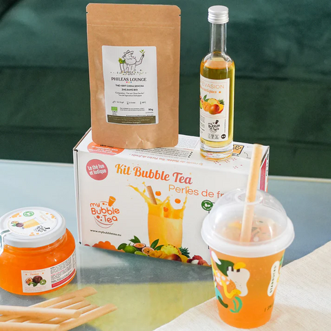 Un kit pour faire son bubble tea