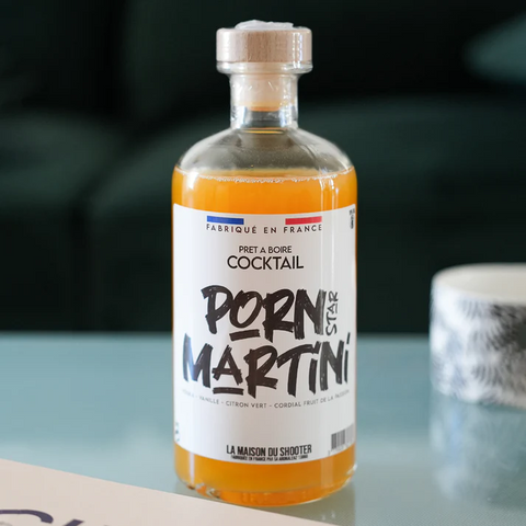 Une bouteille de Pornstar Martini
