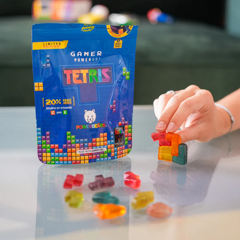 Des bonbons originaux sur le thème de Tetris