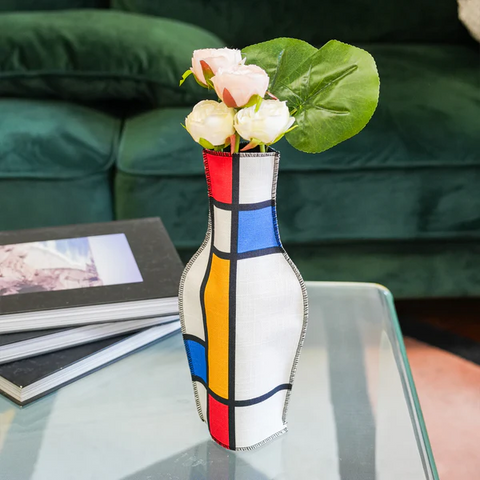 Vase en tissu Mondrian