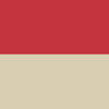 rood/beige