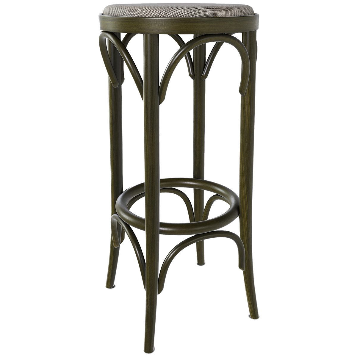 73 Upholstered Barstool