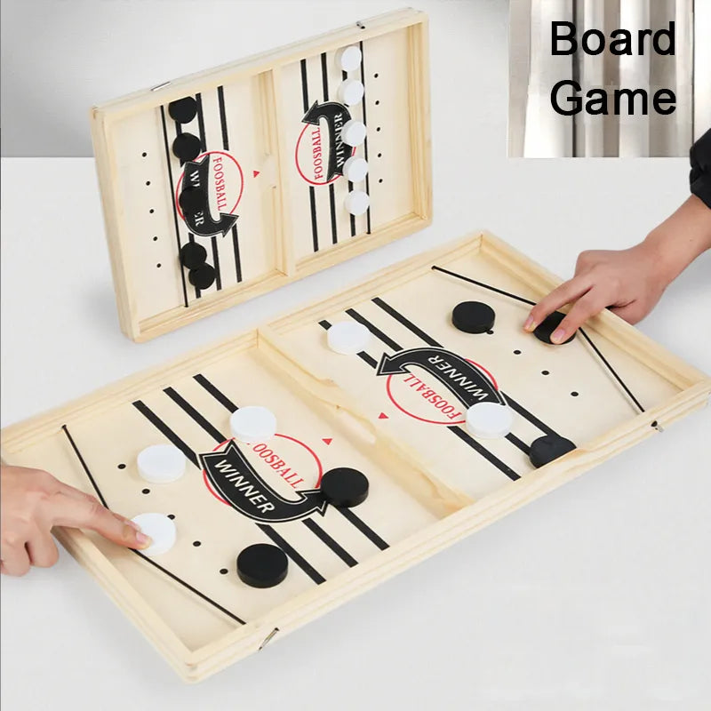 Foosball Winner Games Table Hockey Game Catapult Chess Parent-child Interactive Toy Fast Sling Puck Board Toys Game For Children