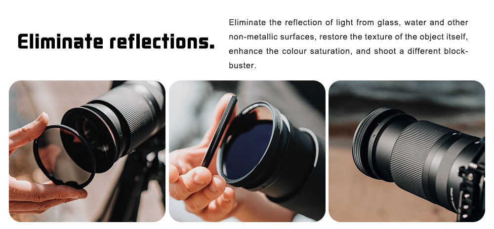 H&Y EVO Series Camera Lens Magnetic and Screw-in Filters 